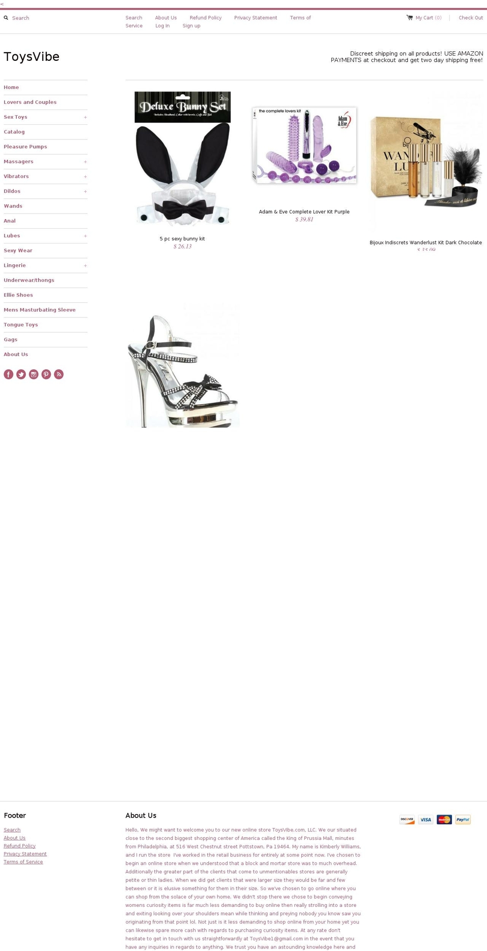 sweet-ending.com shopify website screenshot