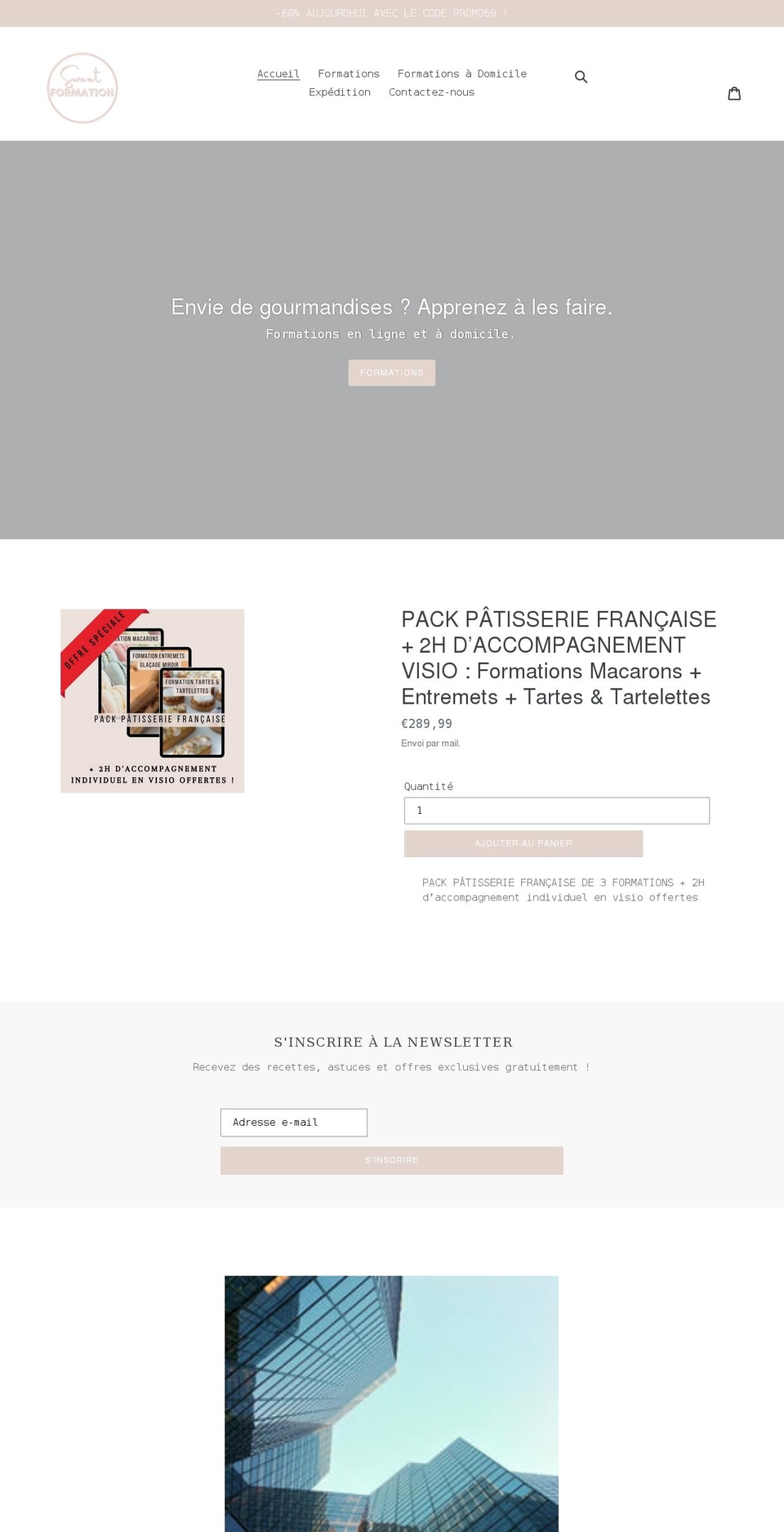 sweet-formation.com shopify website screenshot