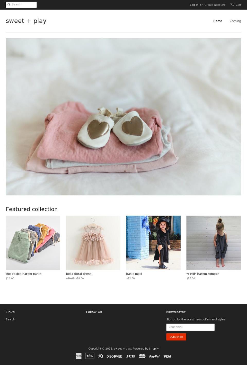 sweet-play.com shopify website screenshot