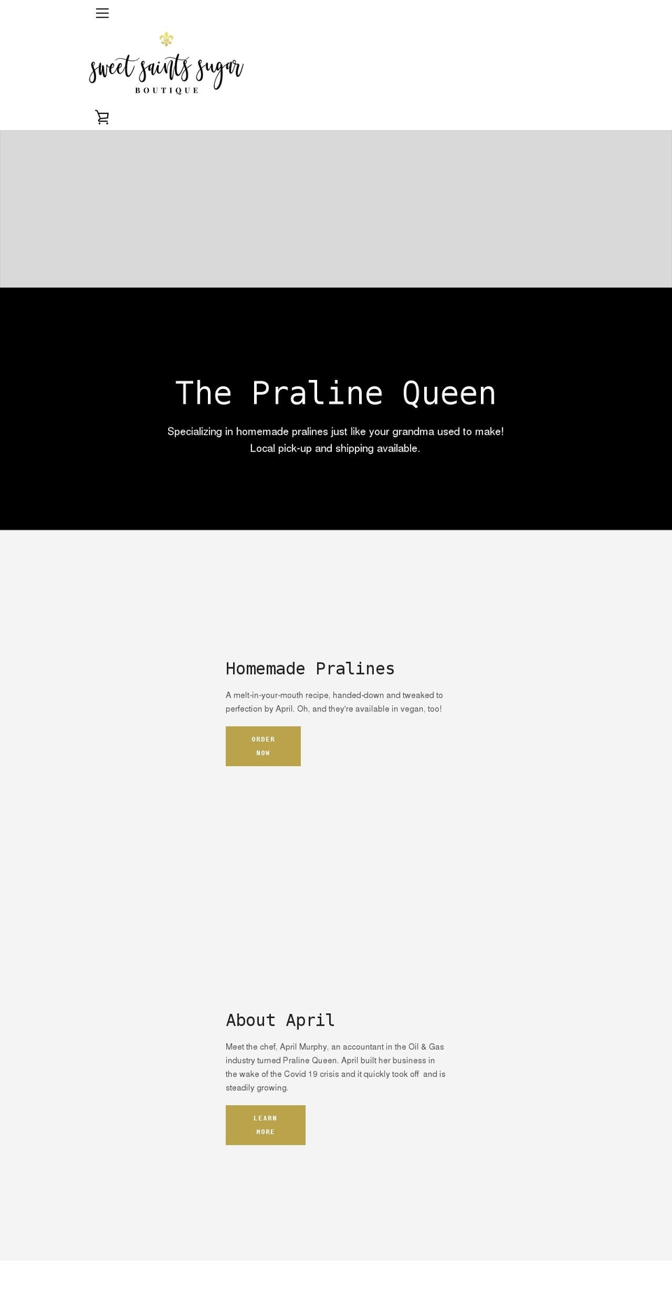 sweet-saints.com shopify website screenshot