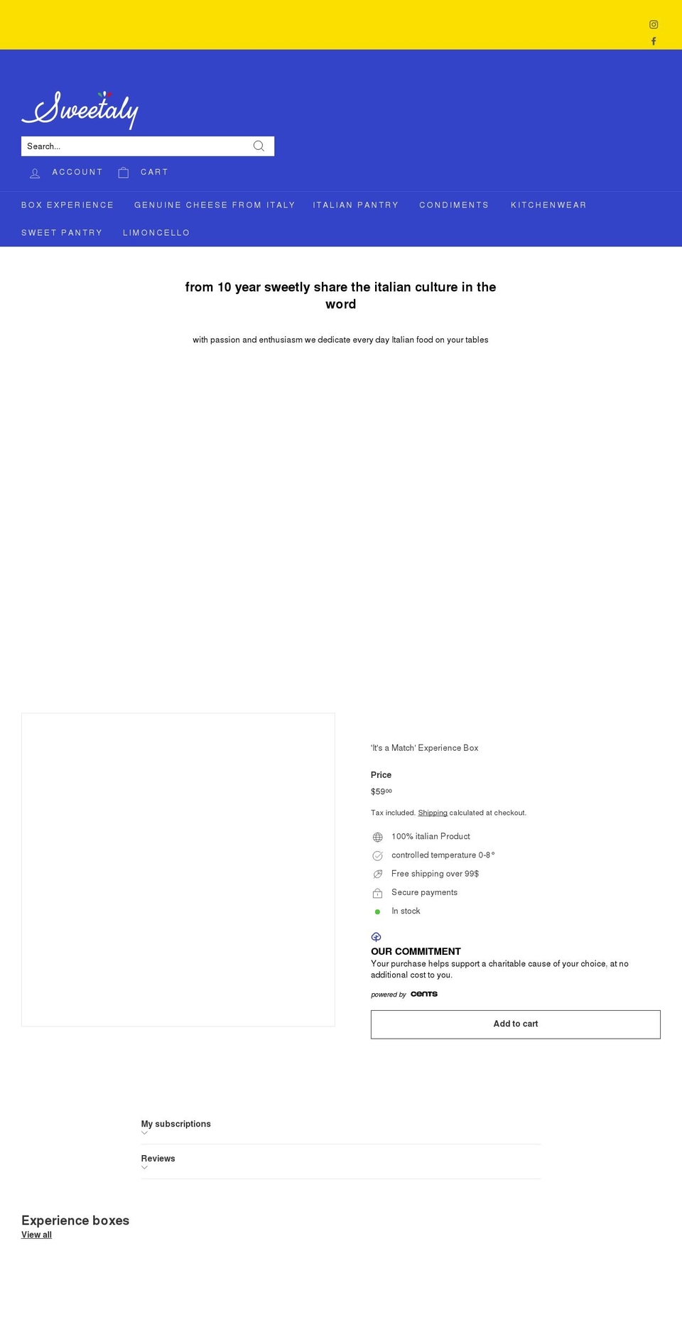 sweetalyfood.com shopify website screenshot