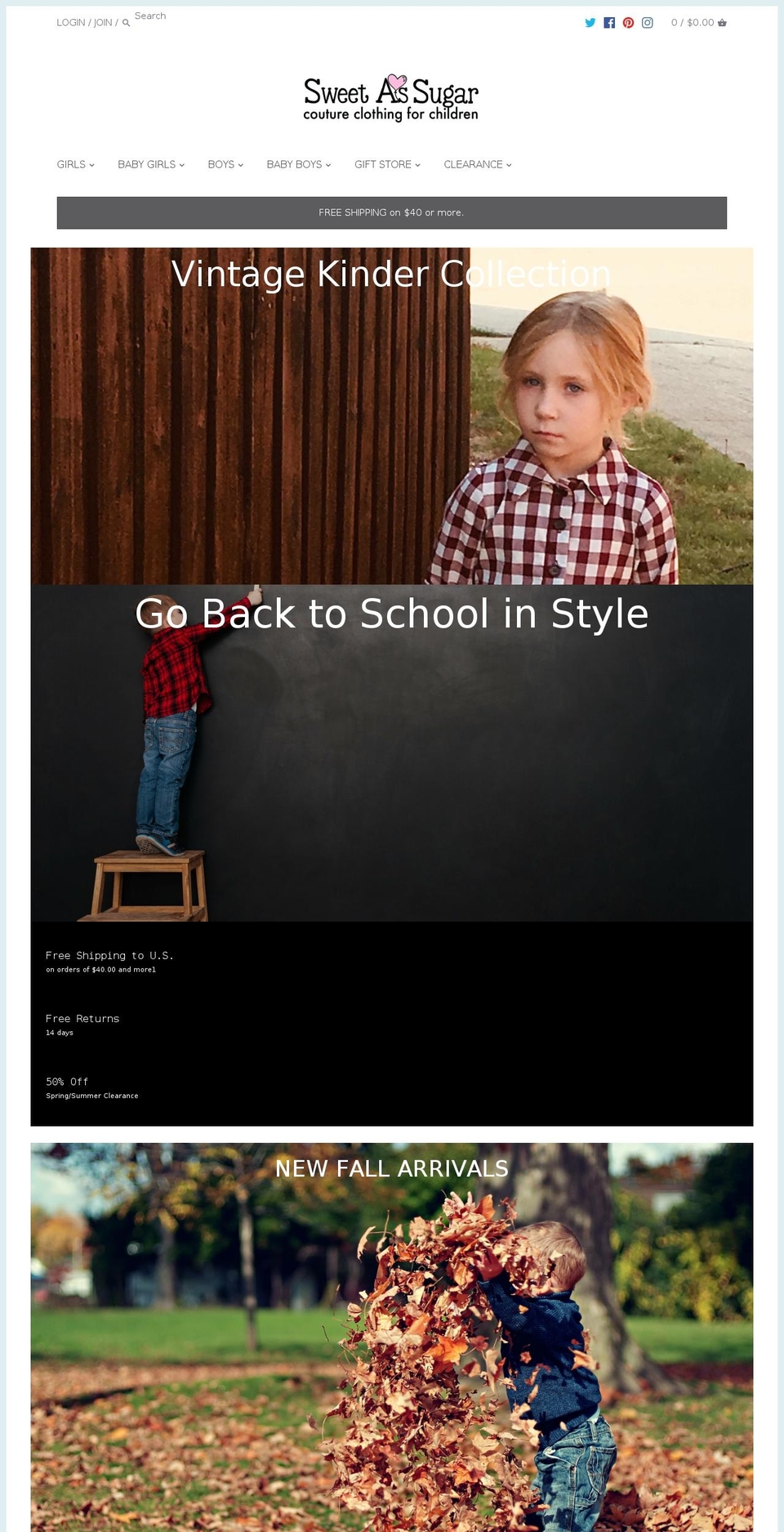 sweetassugarcouture.com shopify website screenshot