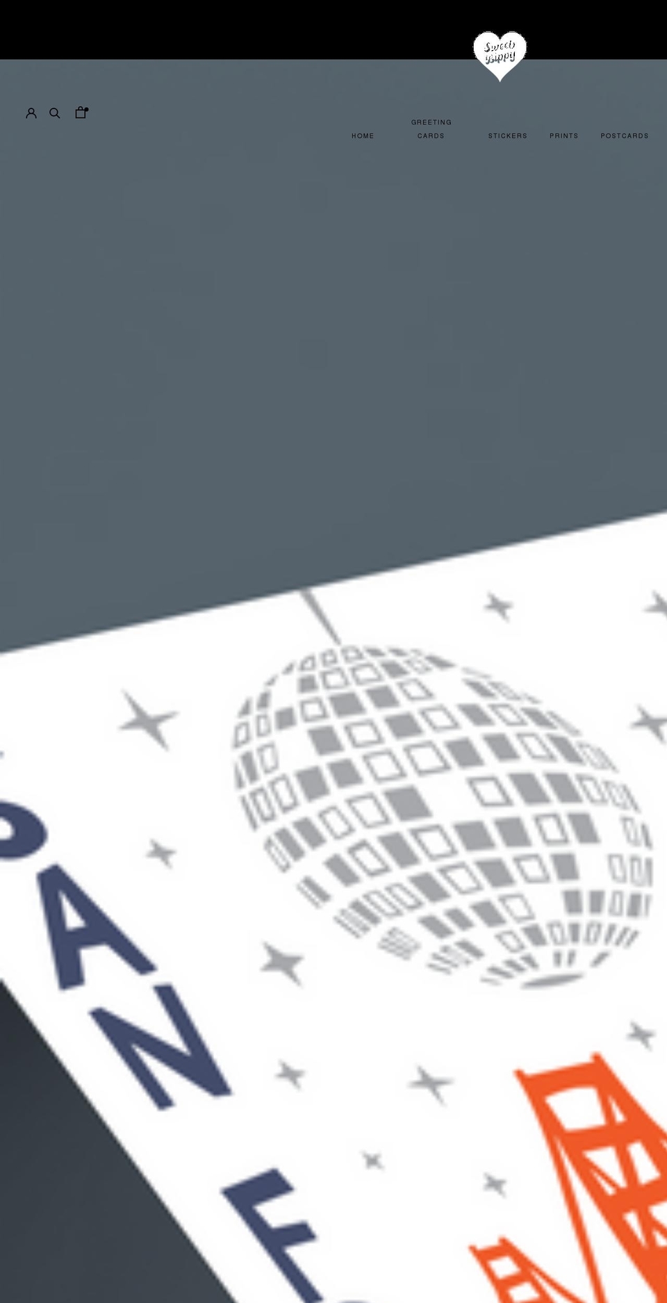 sweetbippypress.com shopify website screenshot