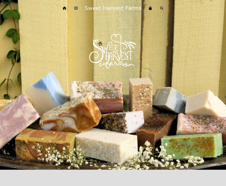 sweetharvestfarms.com shopify website screenshot