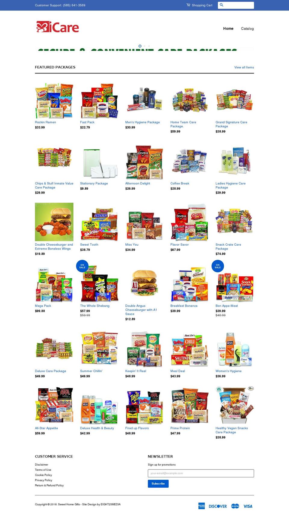 sweethomegifts.com — Shopify storefront screenshot