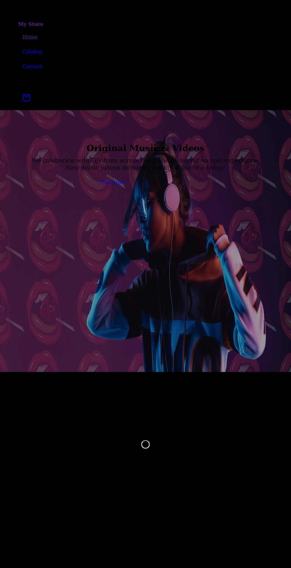 sweethousemusic.com shopify website screenshot