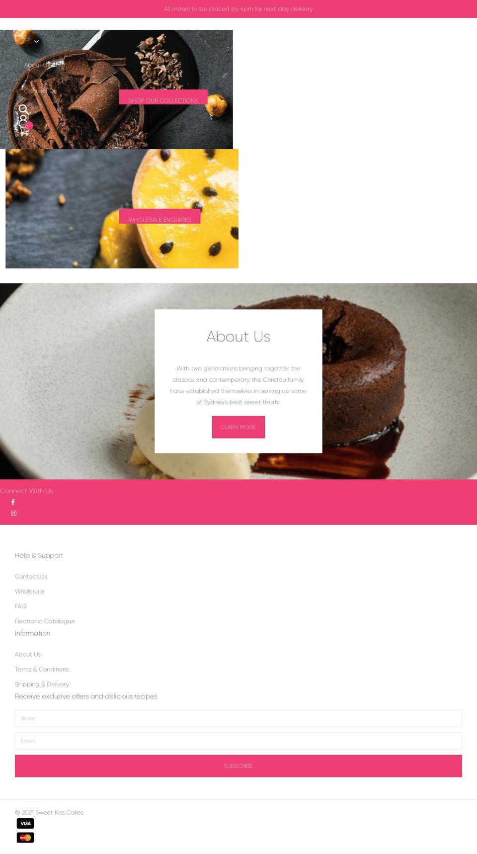 sweetkiss.com.au shopify website screenshot
