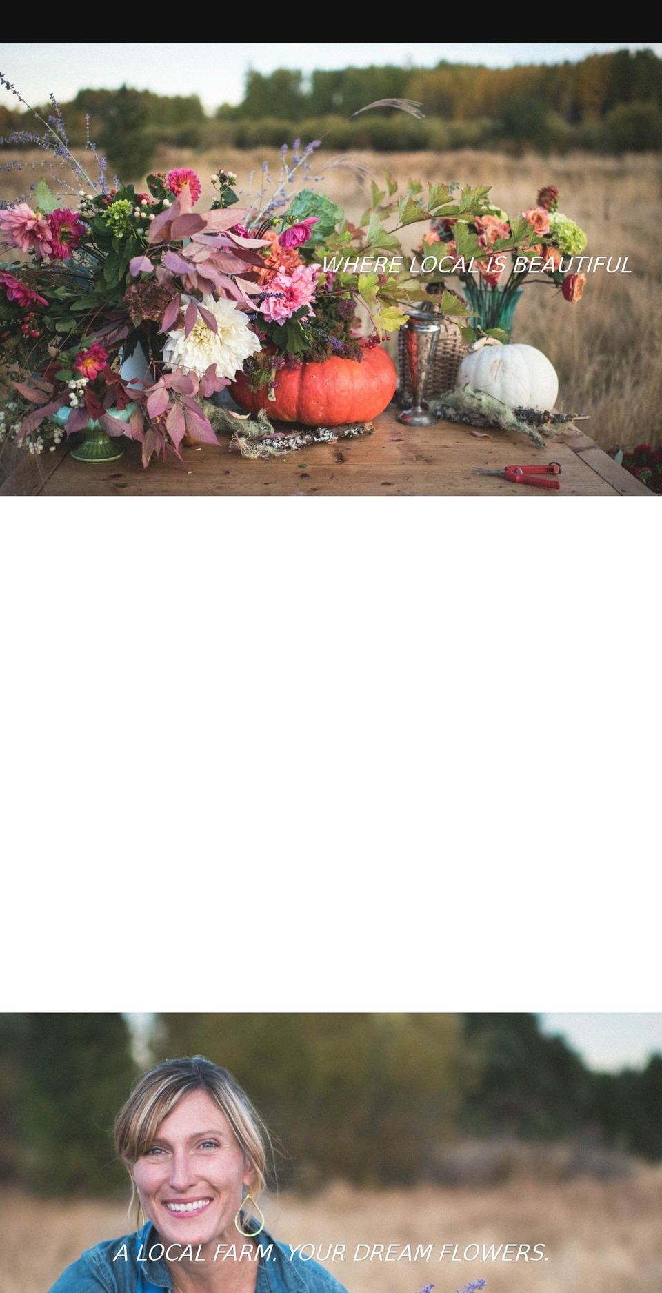 sweetposyfloral.com — Shopify storefront screenshot