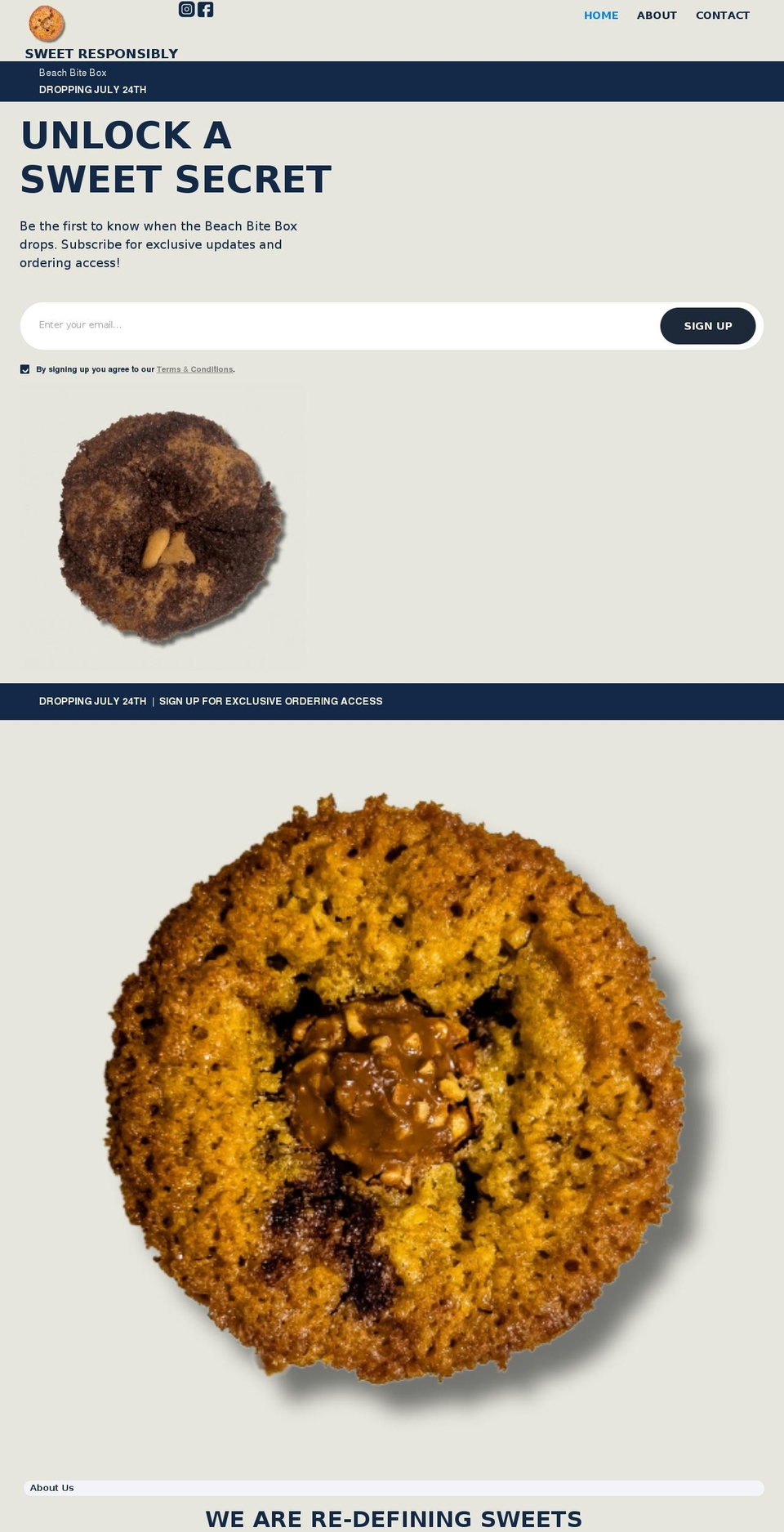 sweetresponsibly.com — Shopify storefront screenshot