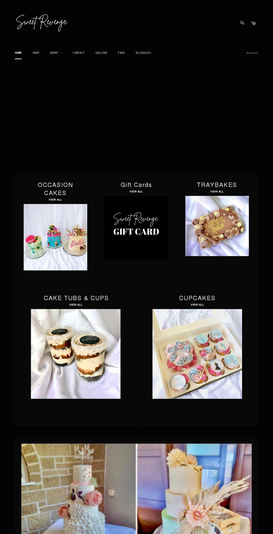 sweetrevenge.shop shopify website screenshot