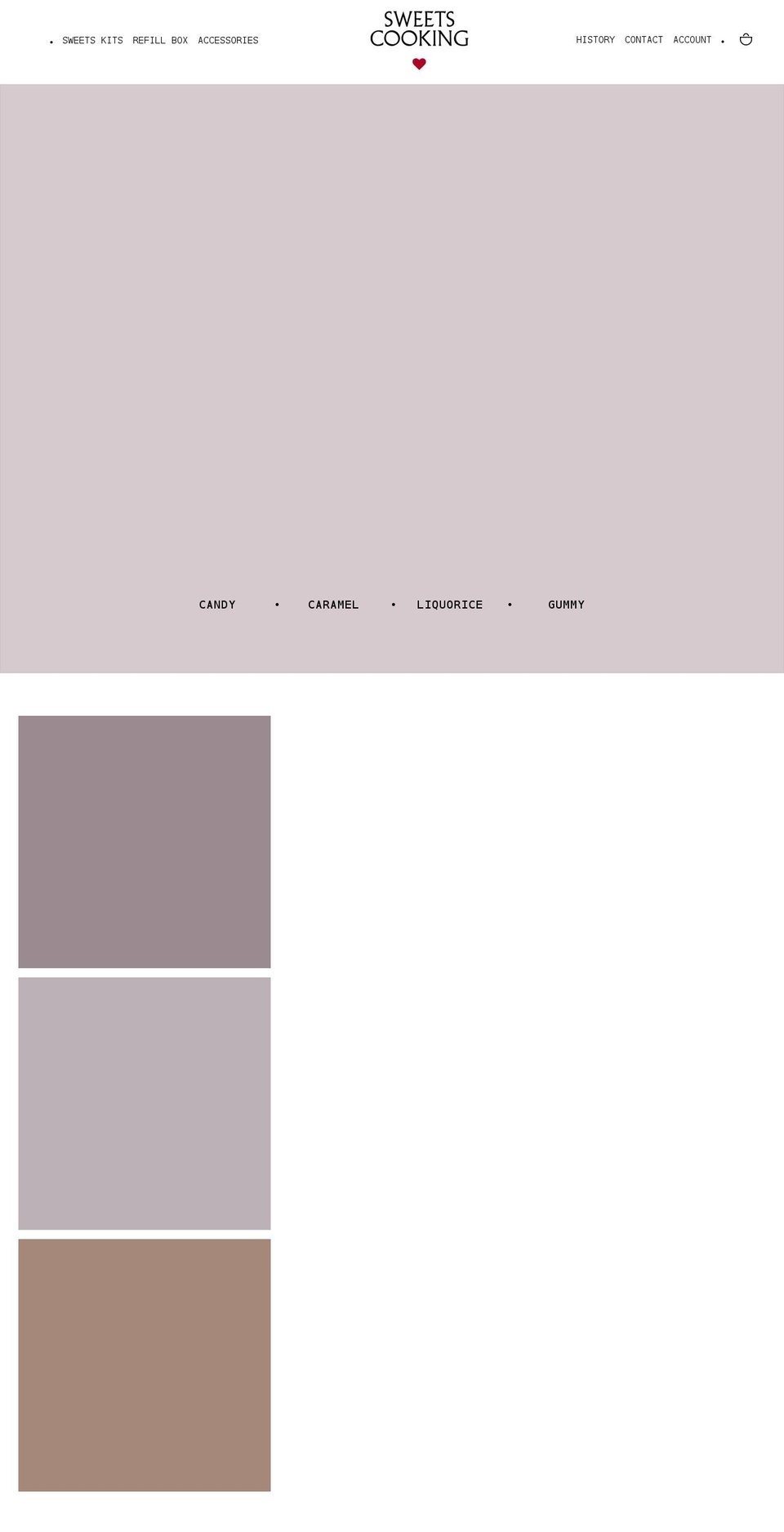 sweetscooking.com shopify website screenshot