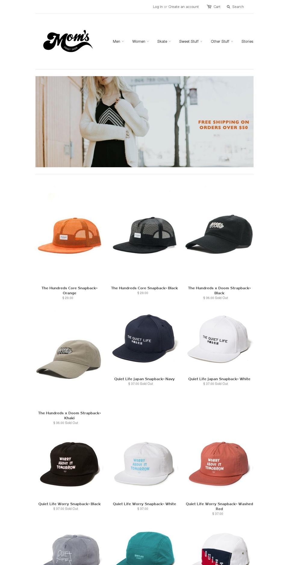 sweetstuffinside.com shopify website screenshot