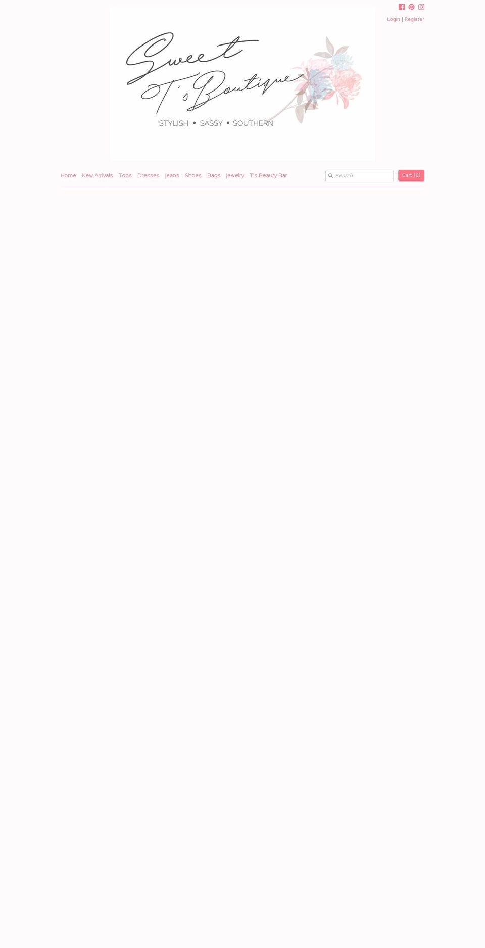 sweettsboutiquenc.com — Shopify storefront screenshot