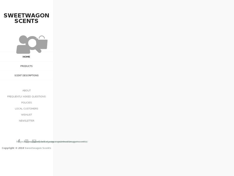 sweetwagonscents.com — Shopify storefront screenshot