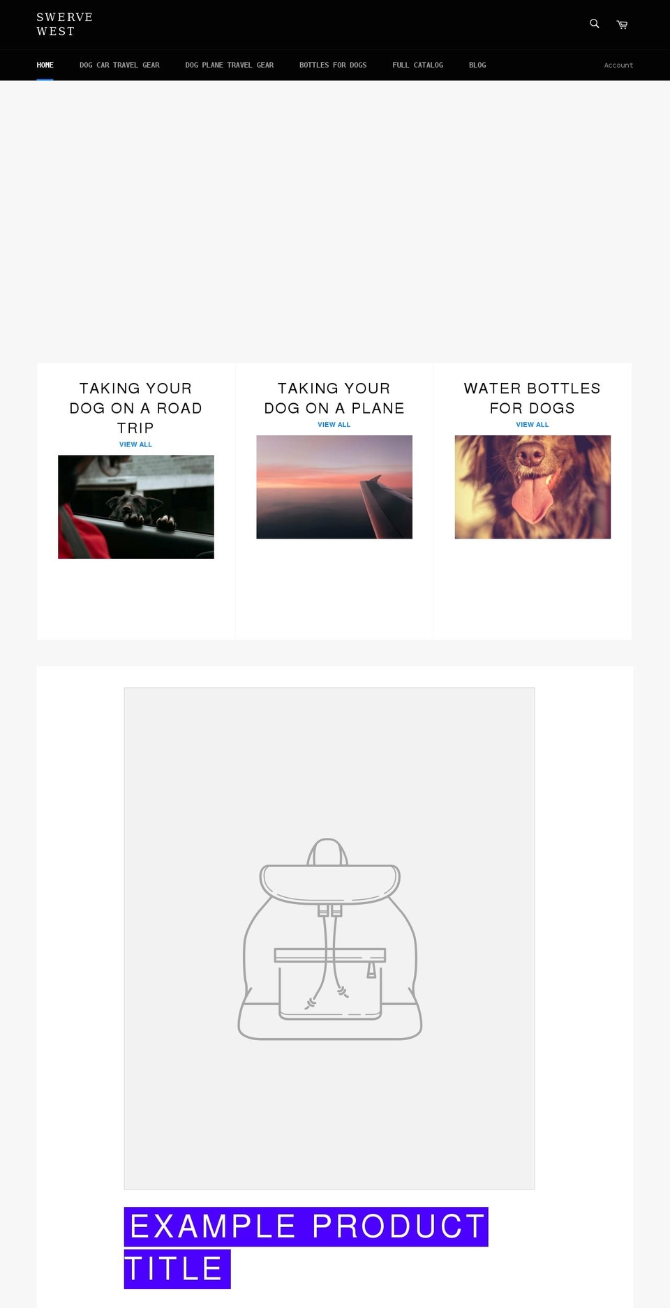 swervewest.com shopify website screenshot