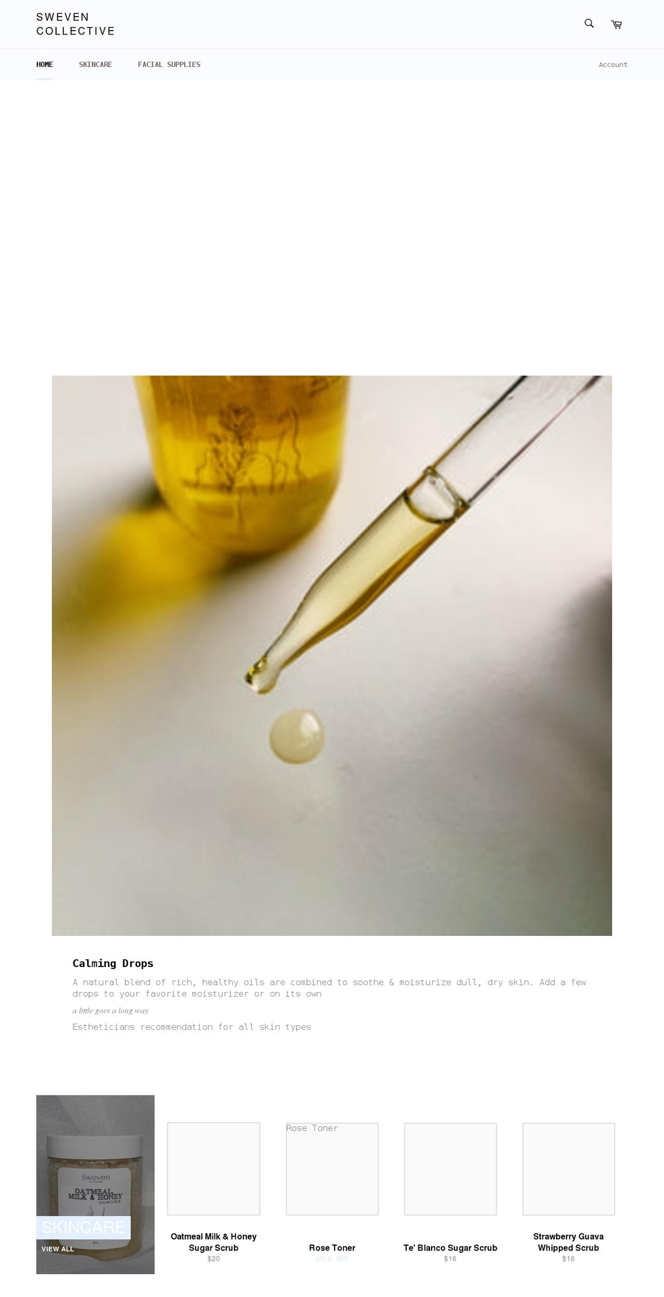 swevencollective.com shopify website screenshot