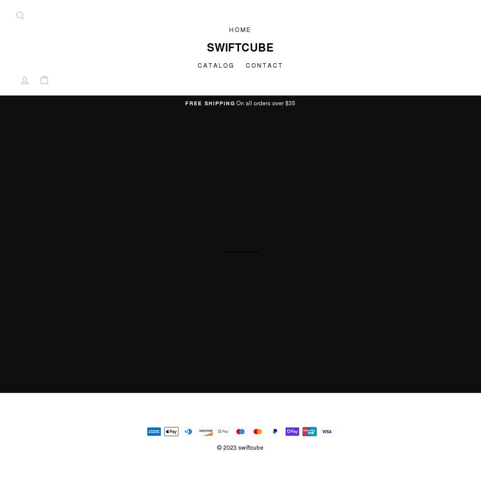 swift-cube.com shopify website screenshot