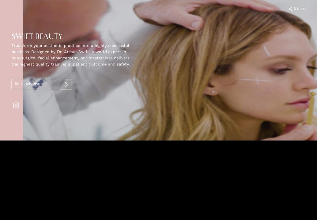 swiftbeauty.com — Shopify storefront screenshot