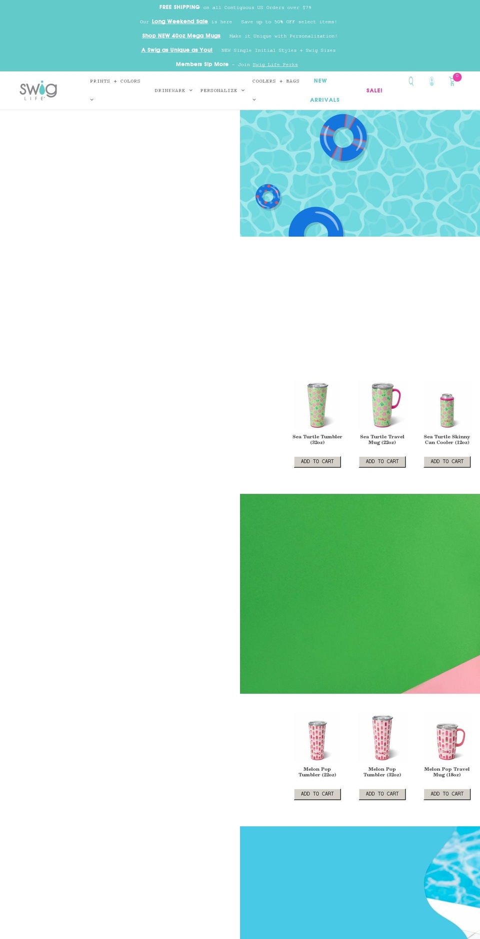swighydration.com — Shopify storefront screenshot