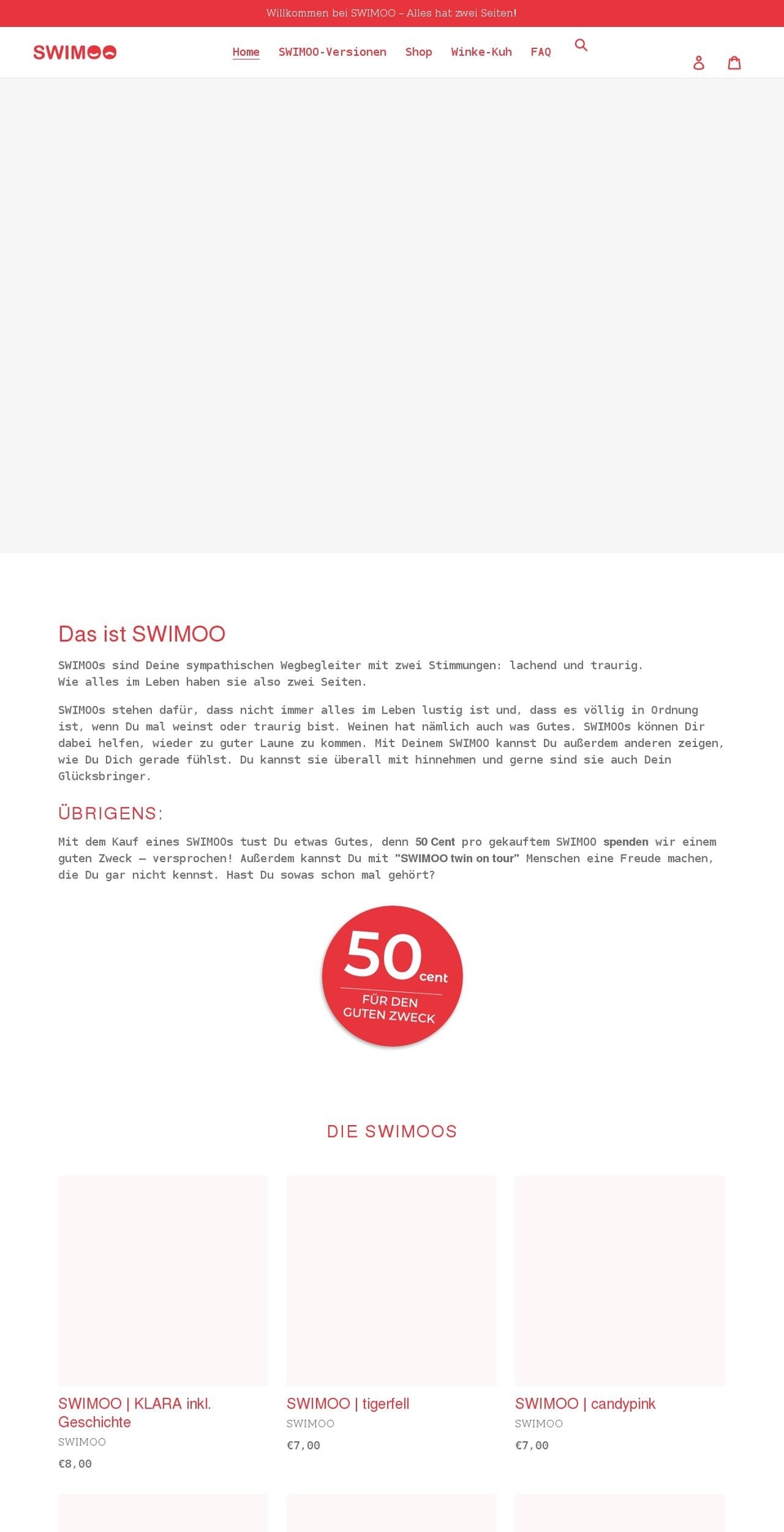 swimoo.de shopify website screenshot