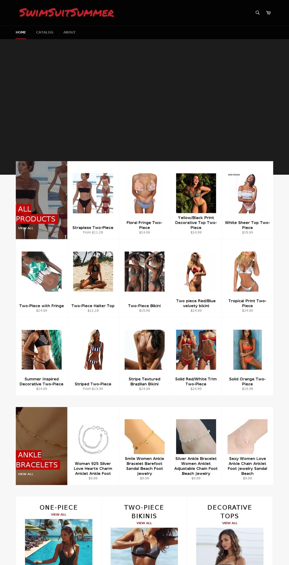 swimsuitsummer.com — Shopify storefront screenshot