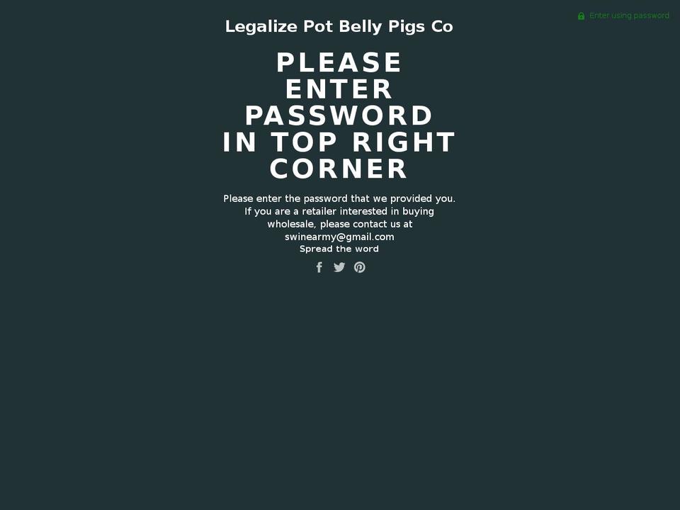 swinearmywholesale.com — Shopify storefront screenshot