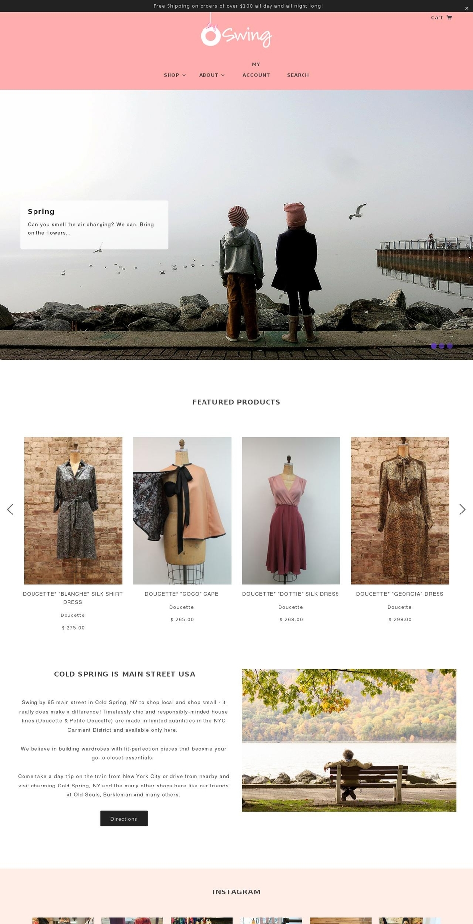 swingshopping.com shopify website screenshot