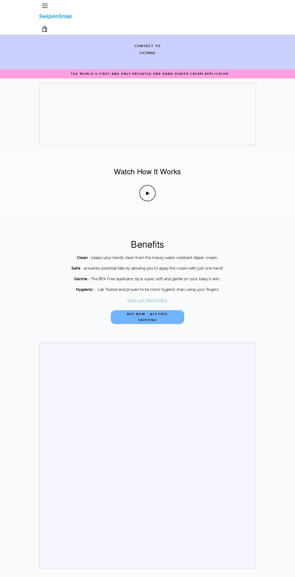 swipensnap.com shopify website screenshot