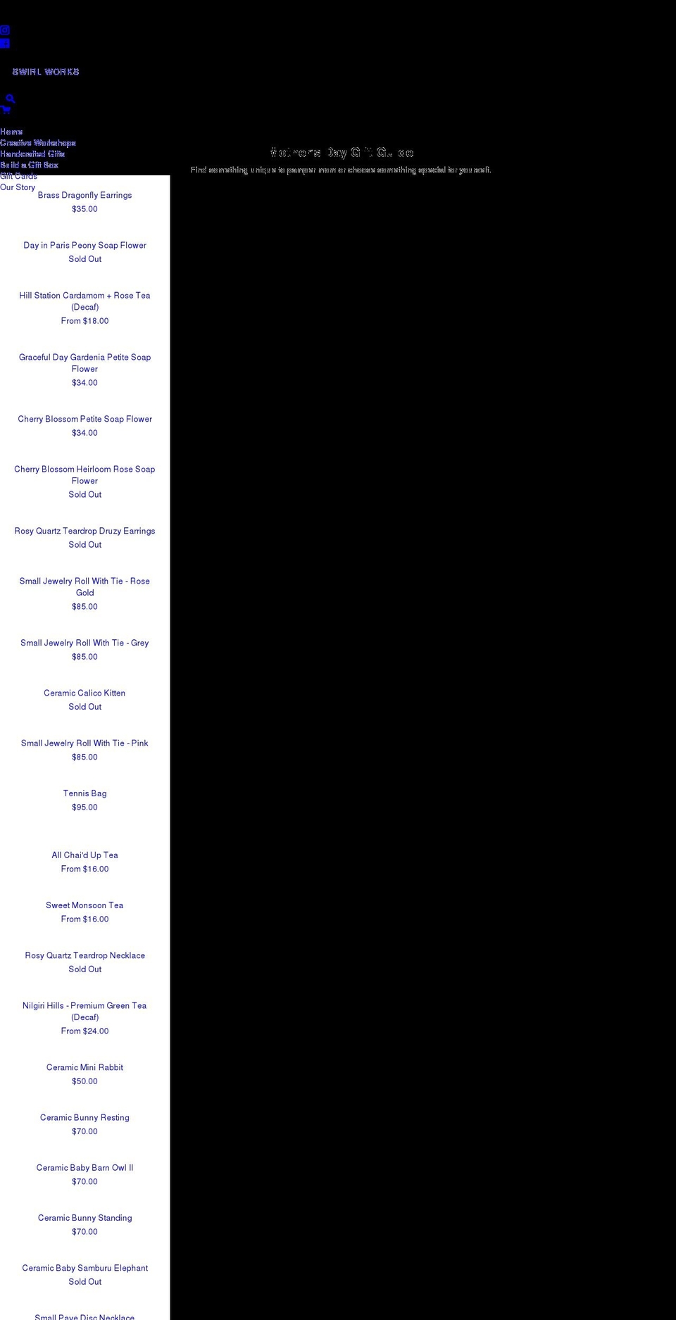 swirlworks.com shopify website screenshot