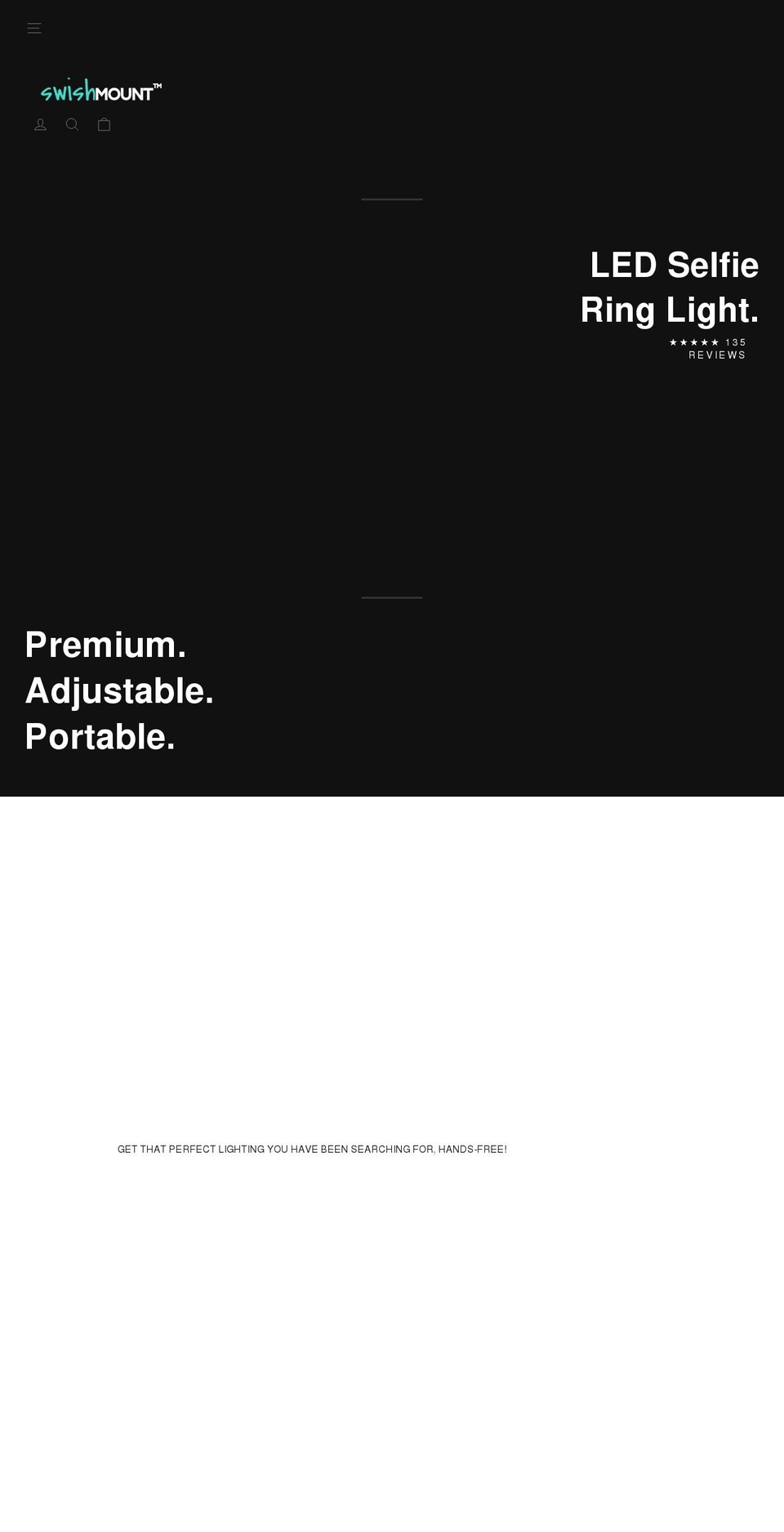 swishmount.com shopify website screenshot
