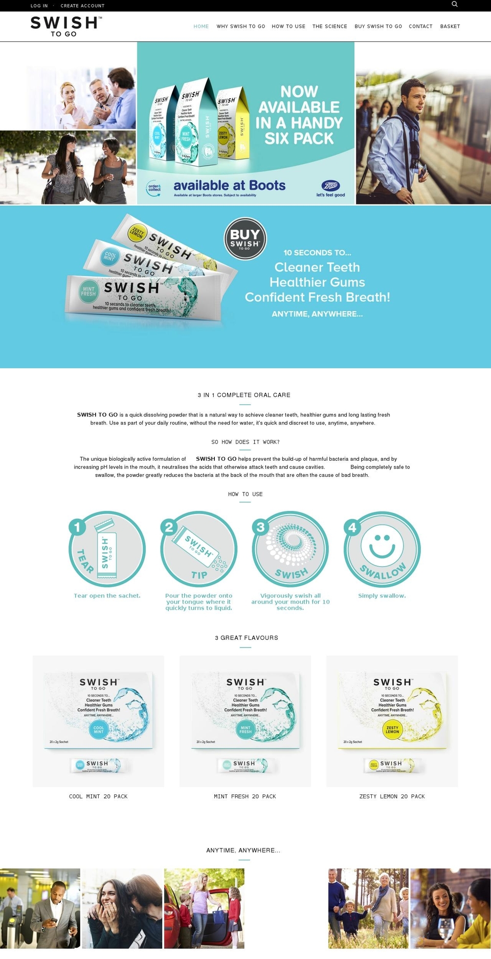 swishtogo.com shopify website screenshot