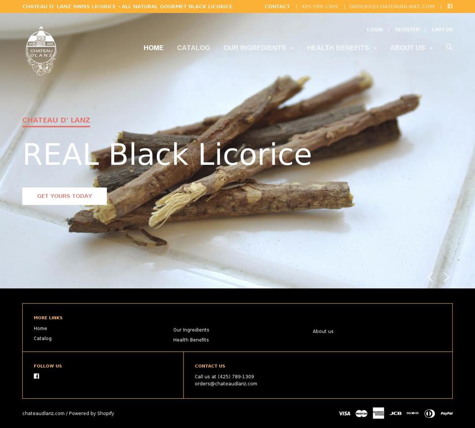 swisslicorice.com shopify website screenshot