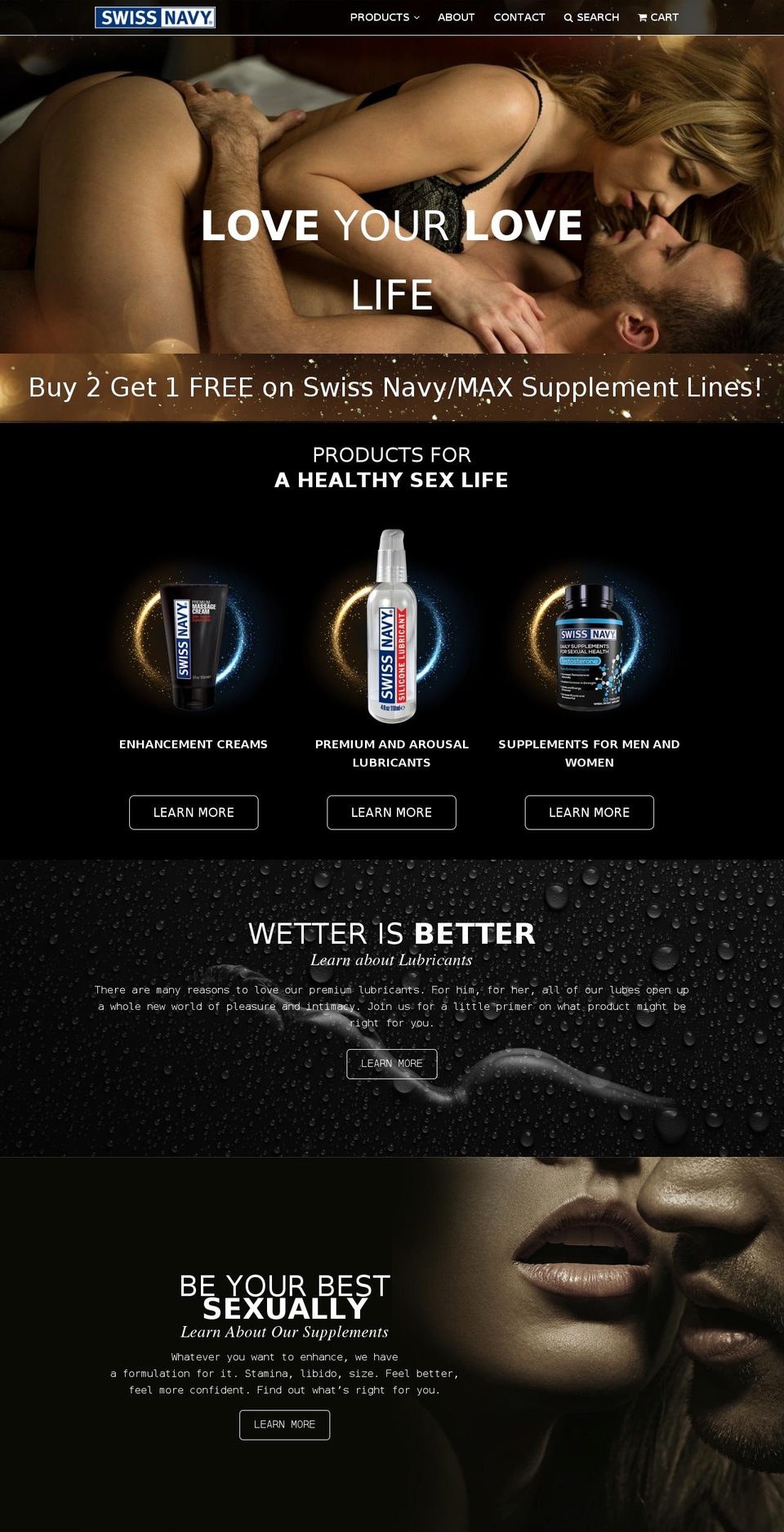 swissnavy.com shopify website screenshot