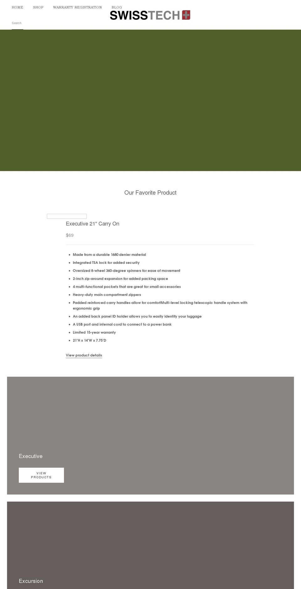 swisstechusa.com shopify website screenshot