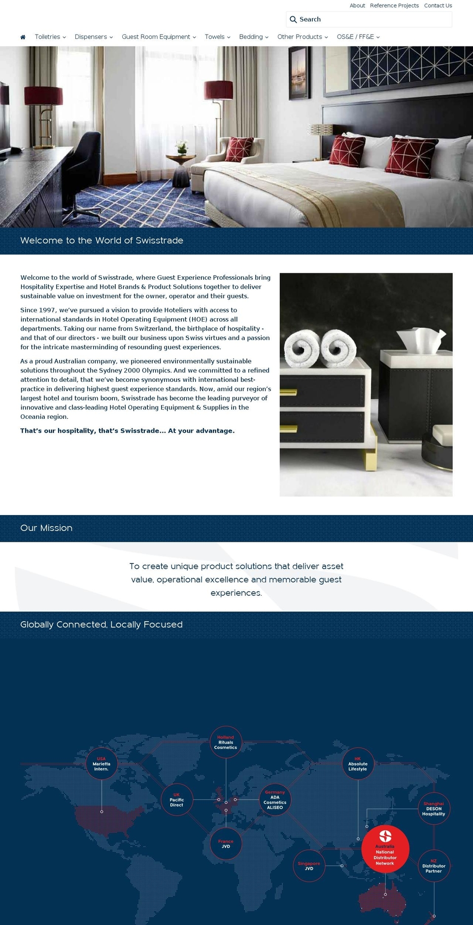 swisstrade.com.au shopify website screenshot