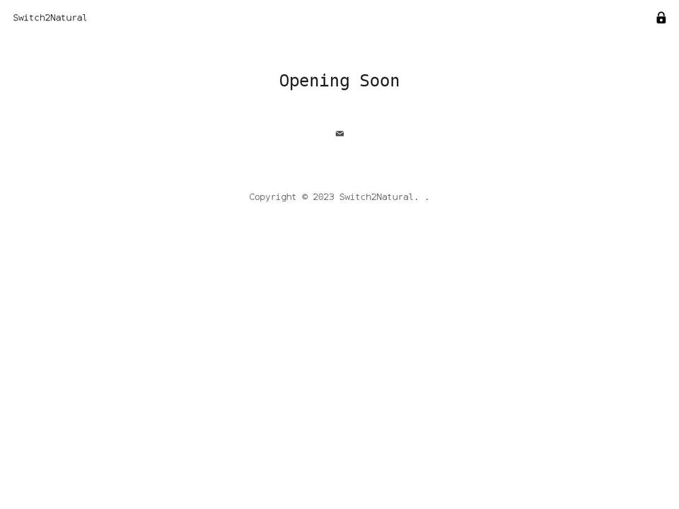 switch2natural.com.au shopify website screenshot