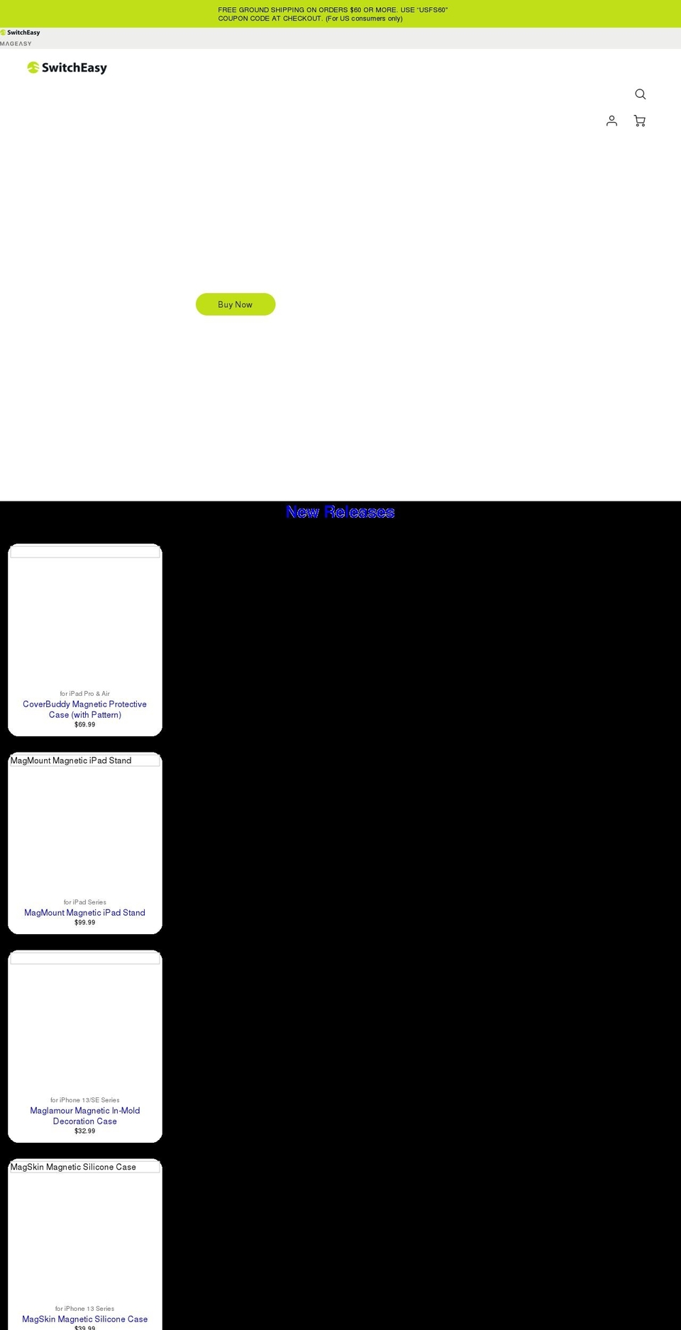 switcheasygo.com shopify website screenshot