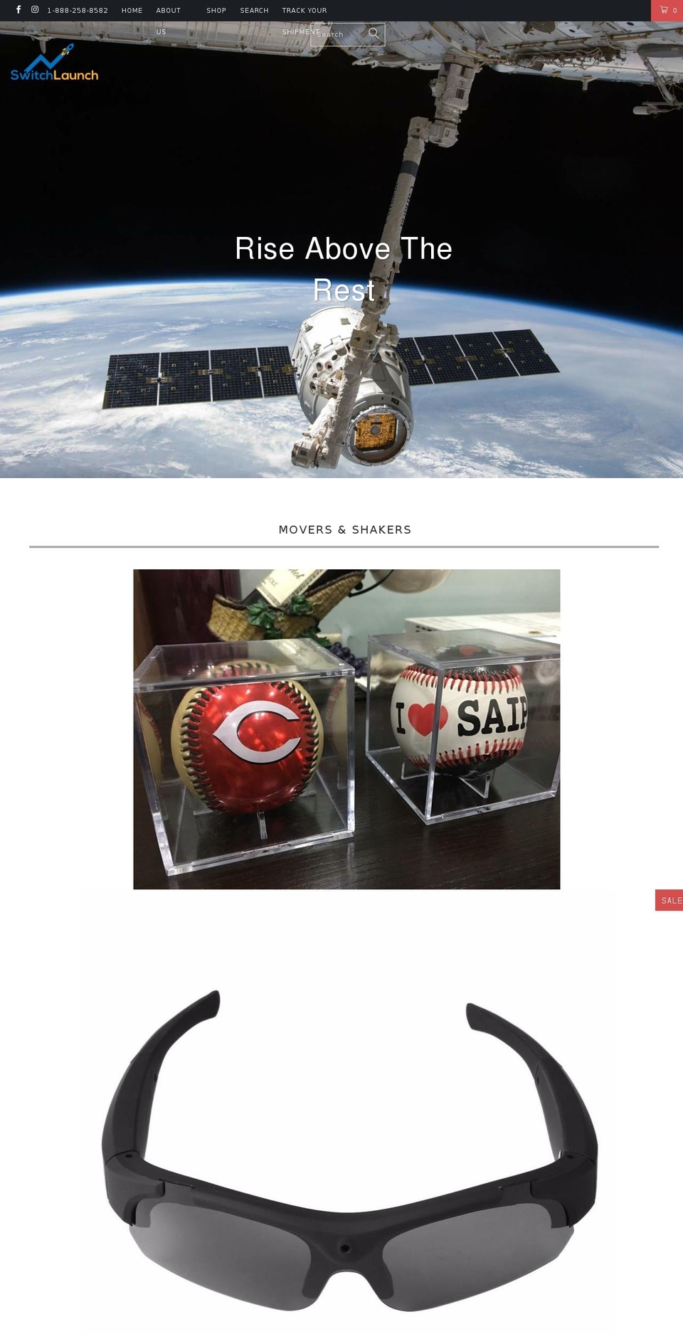 switchlaunch.com shopify website screenshot