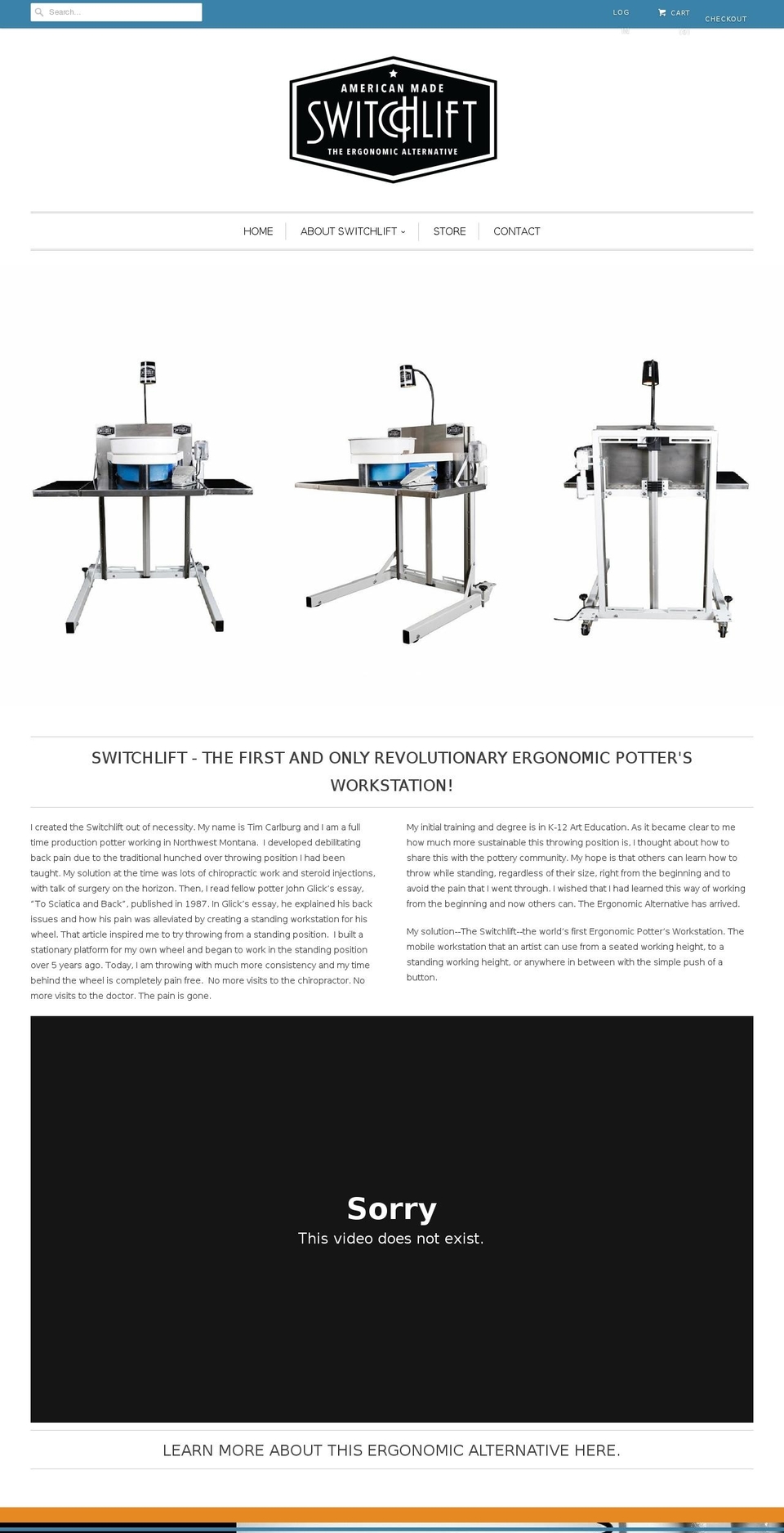 switchlift.com — Shopify storefront screenshot