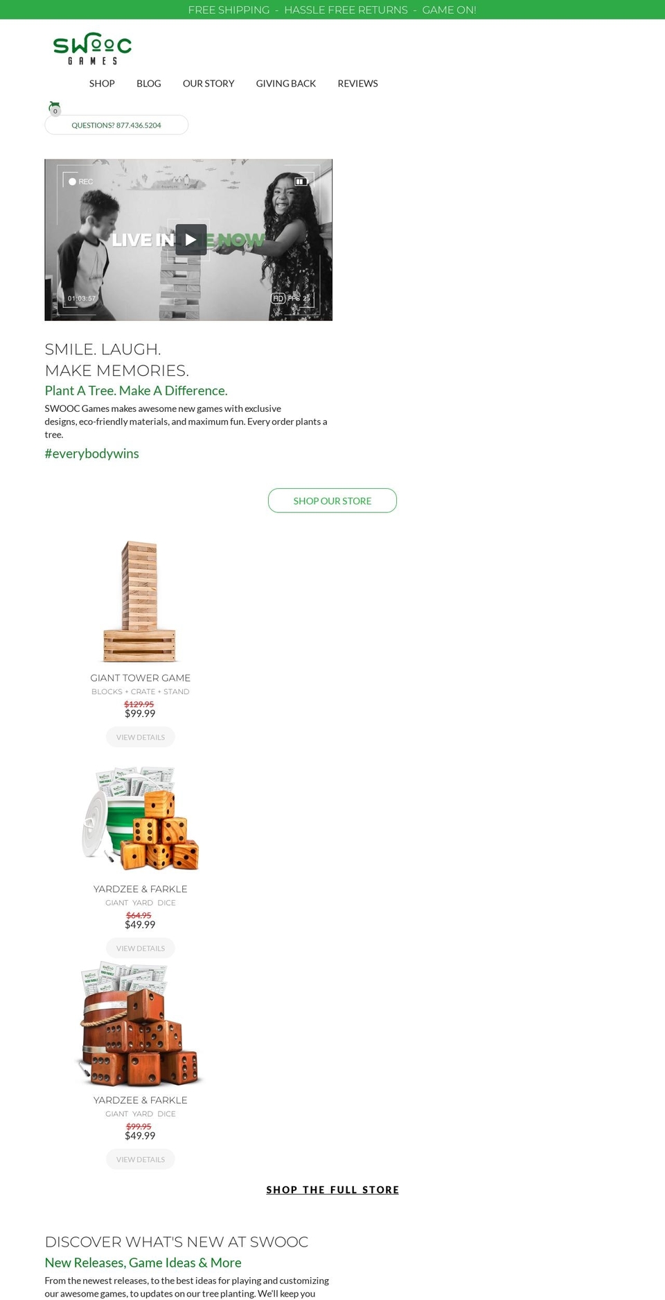 swoocgames.com shopify website screenshot