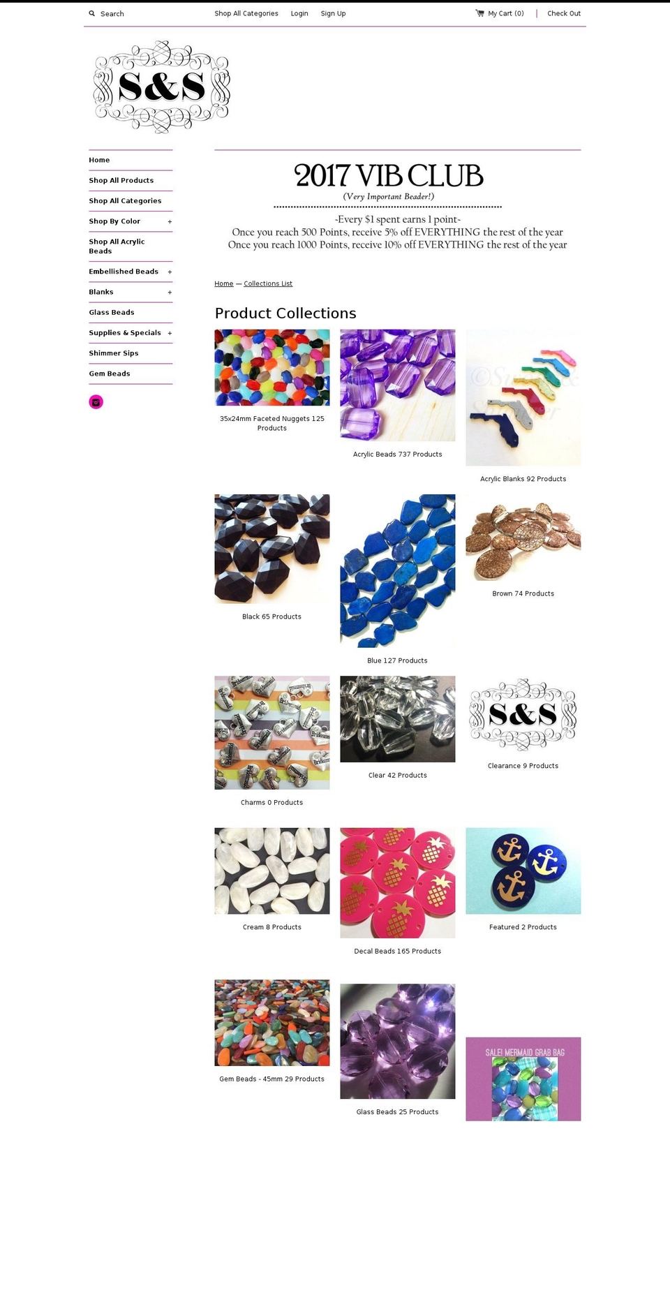 swoonandshimmer.com shopify website screenshot