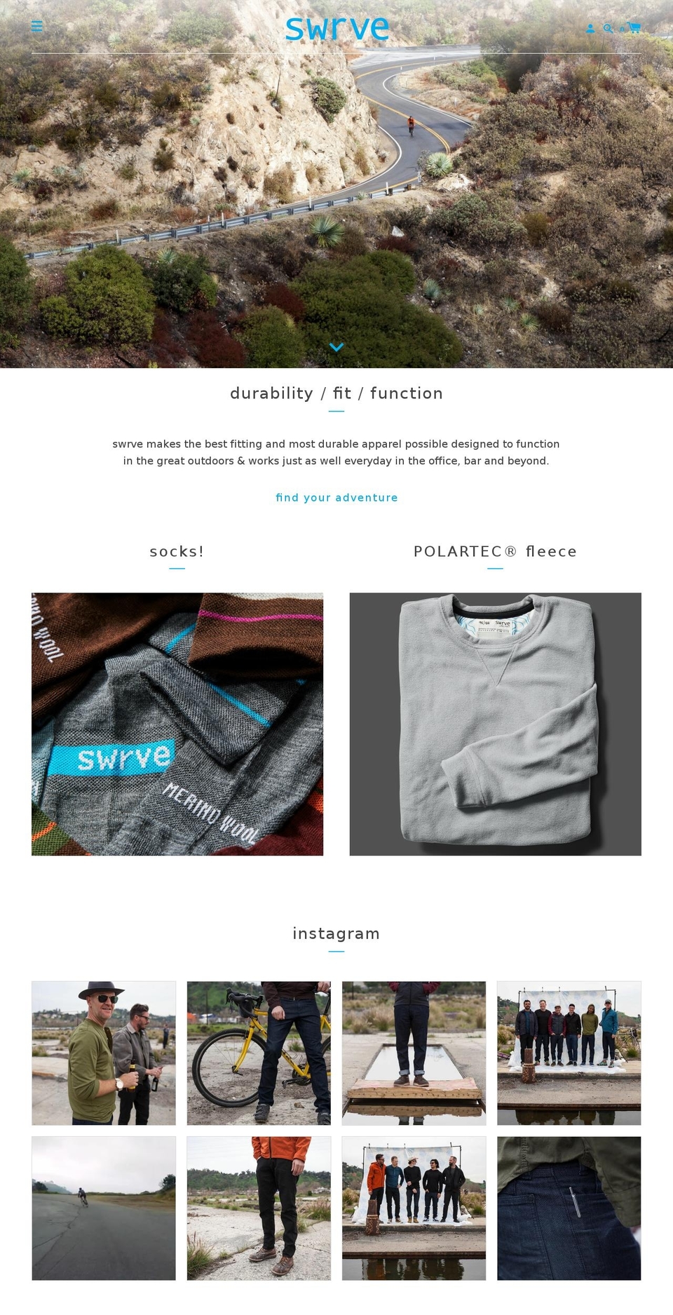 Colors Shopify theme site example swrve.us