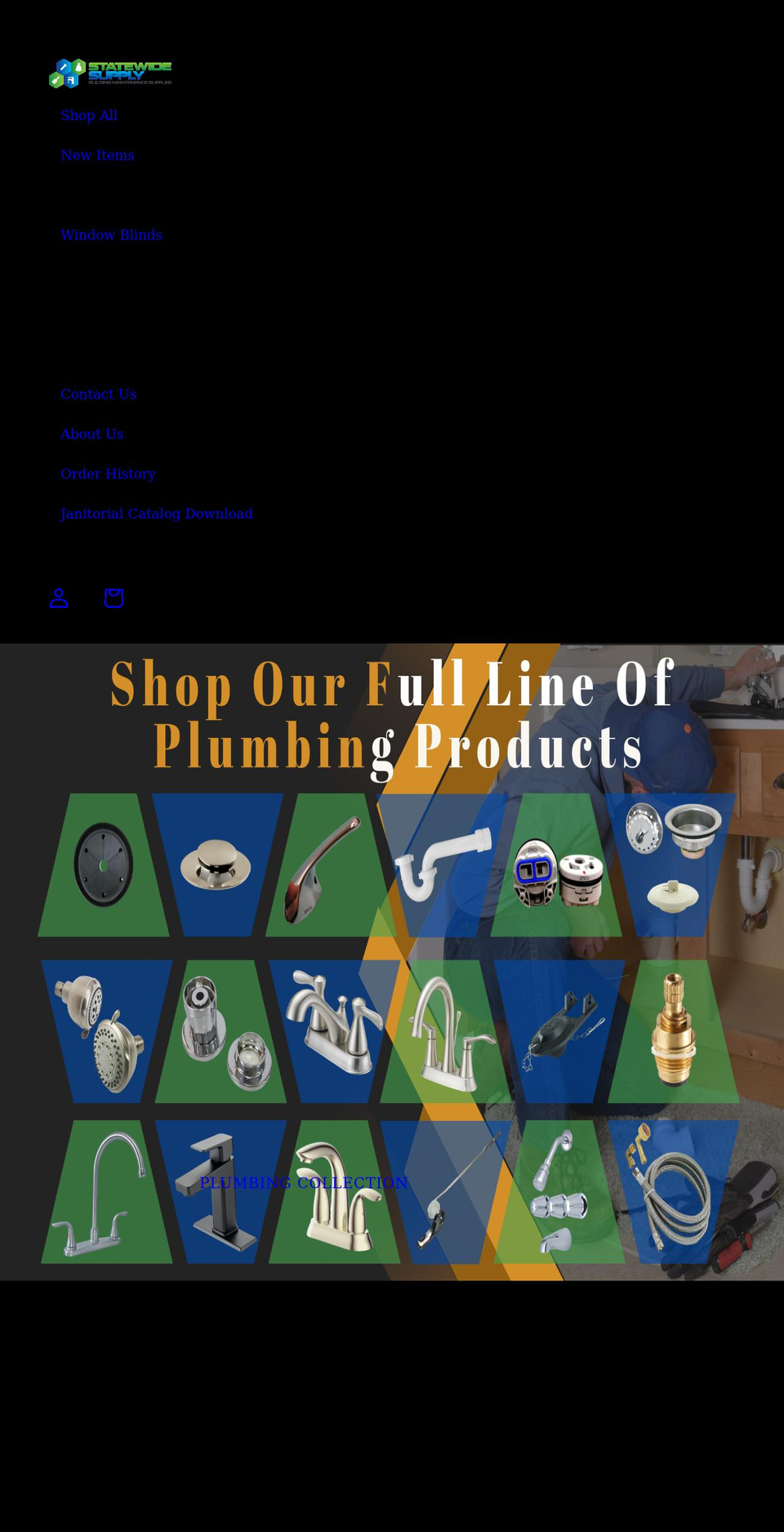 swsupplyny.com shopify website screenshot