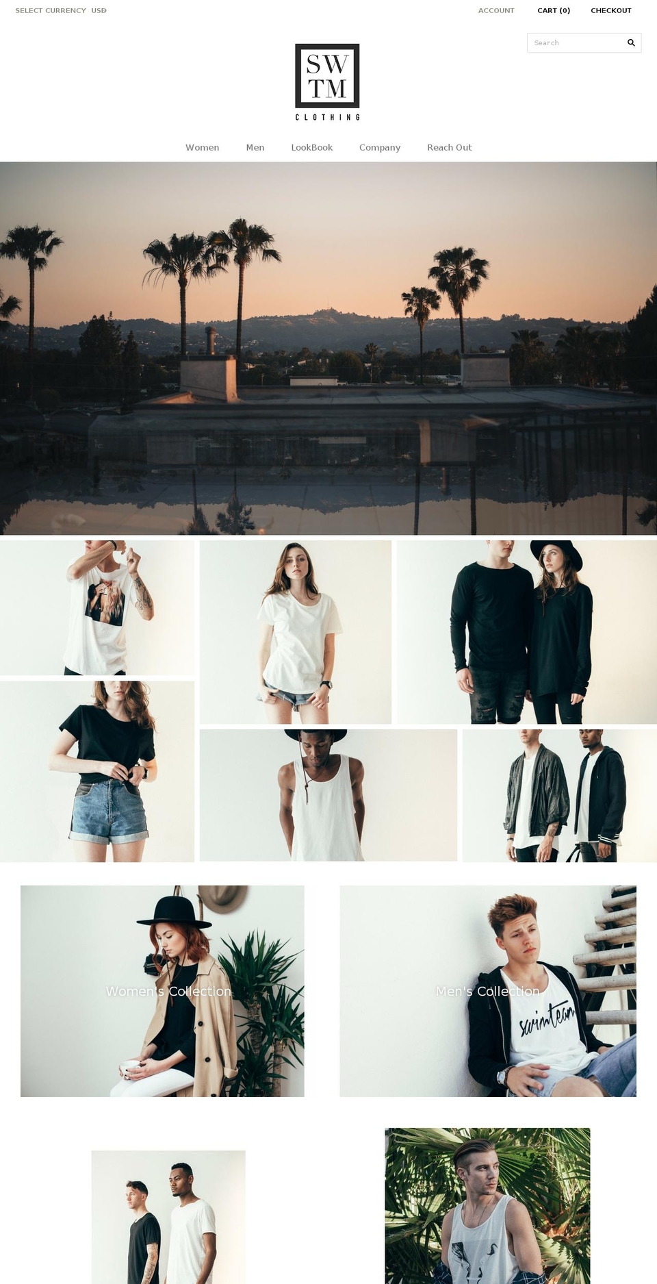 swtmclothing.com shopify website screenshot