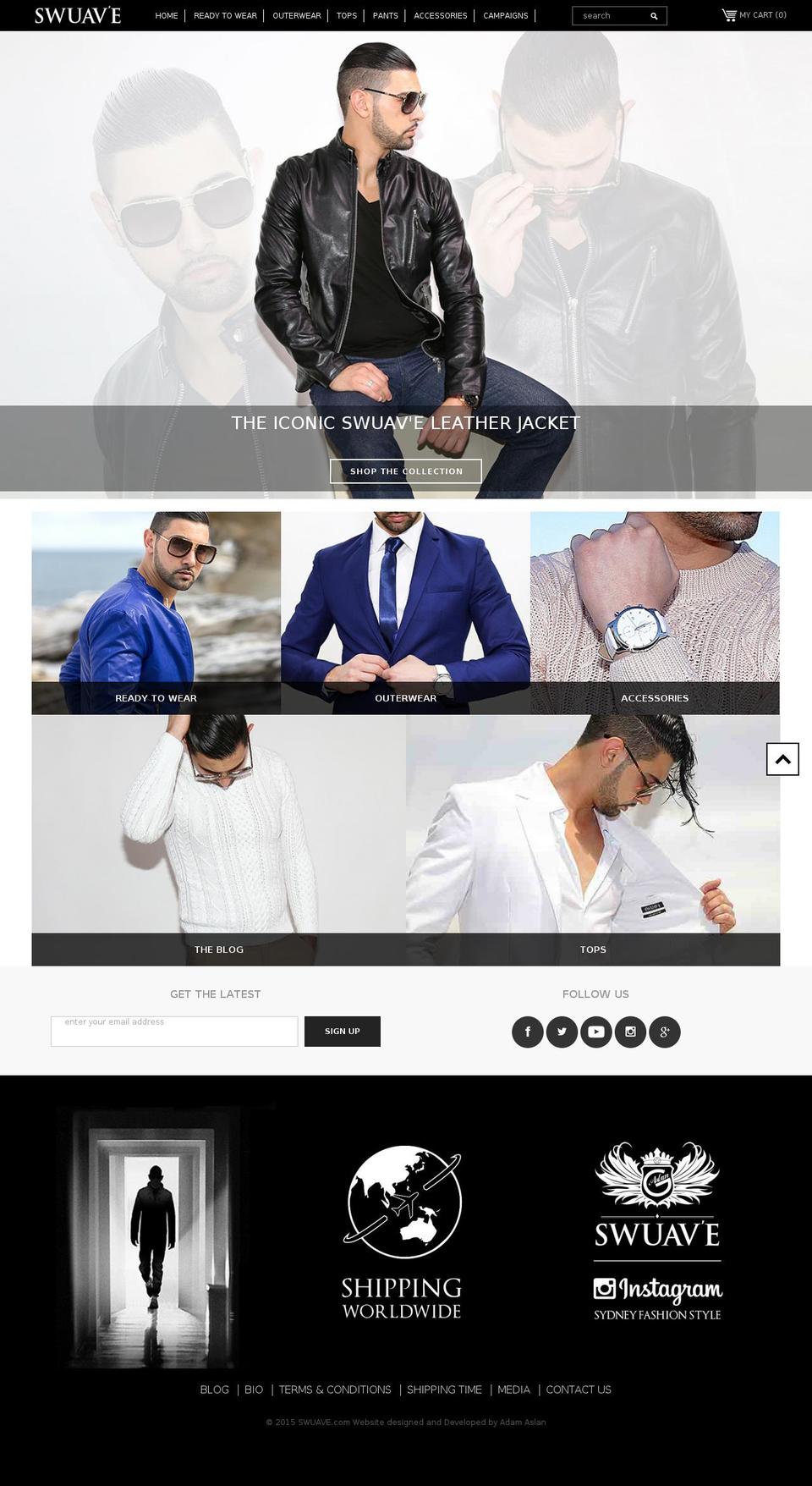 gentleman-1-0-7 Shopify theme site example swuave.com