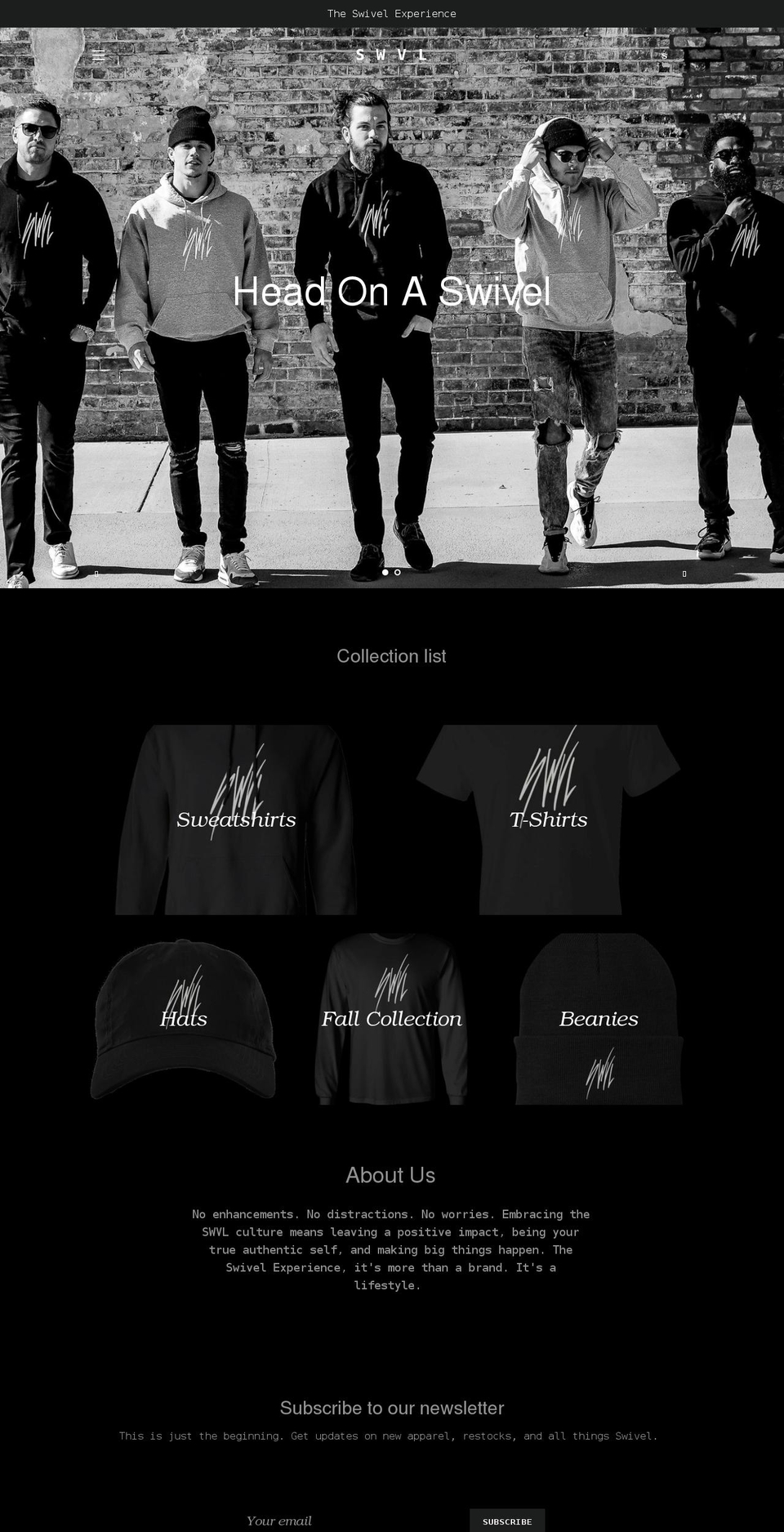 swvlapparel.com shopify website screenshot