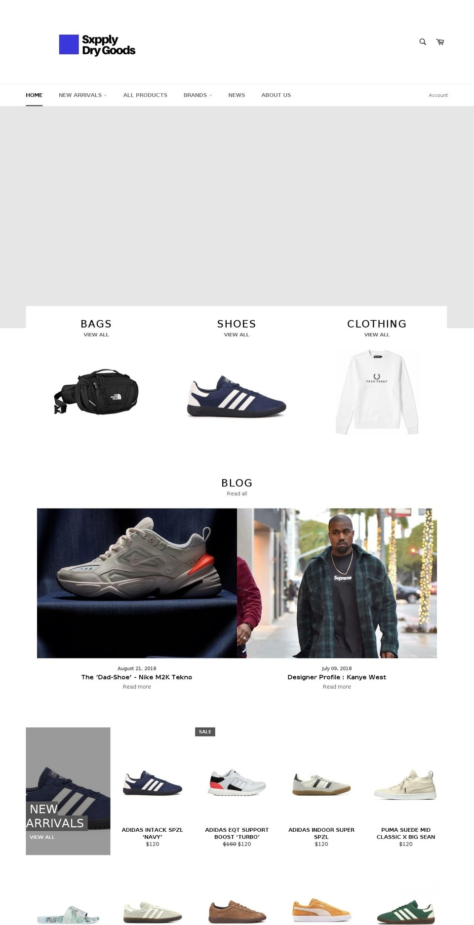 sxpply.com — Shopify storefront screenshot