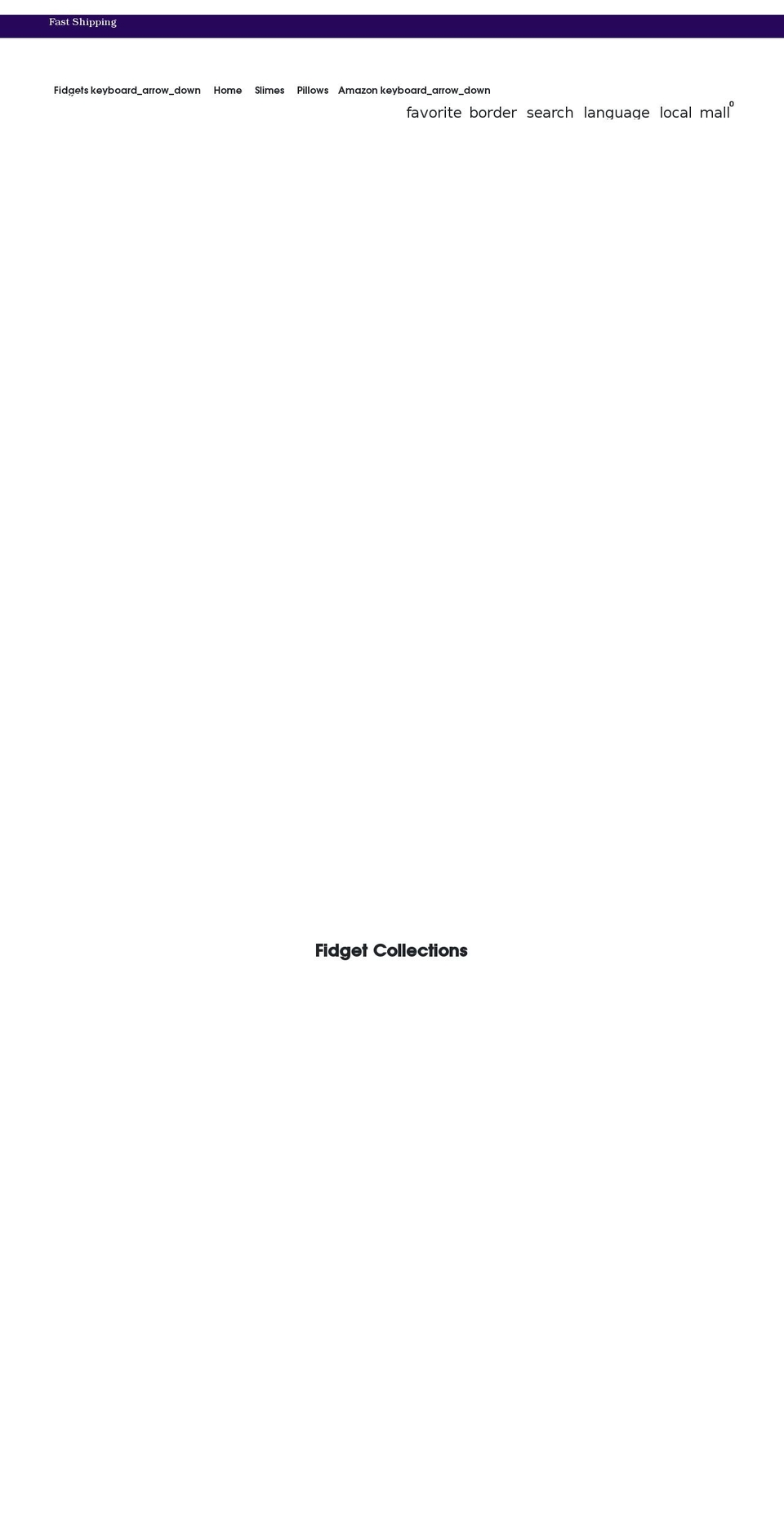 sycofidgetstore.com shopify website screenshot