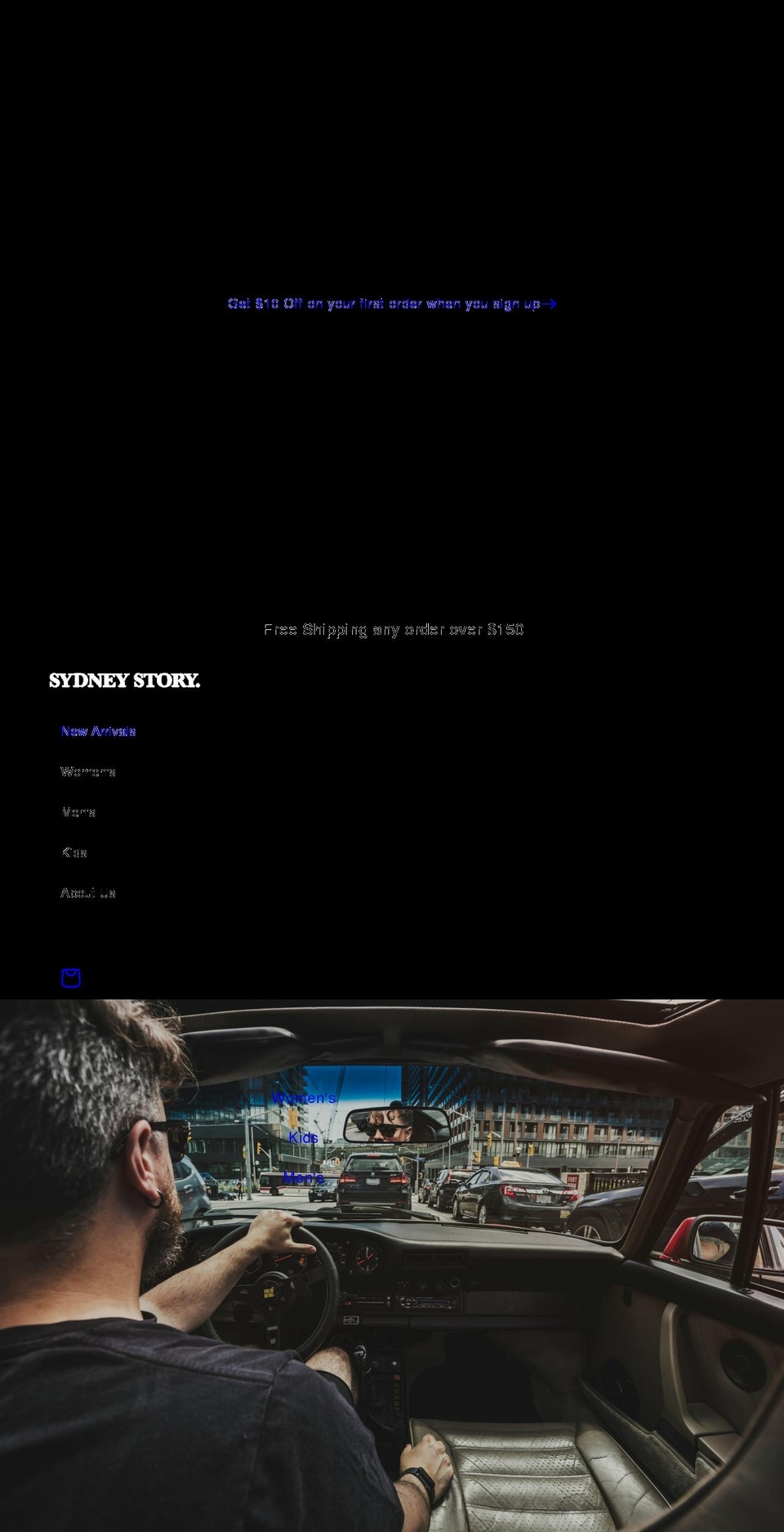 sydneystory.com.au shopify website screenshot