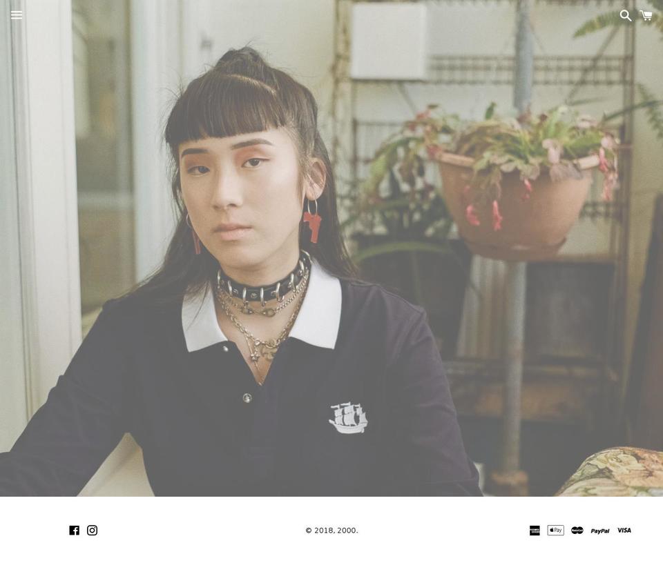 sydneytwothousand.com — Shopify storefront screenshot